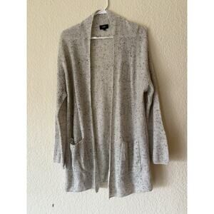 Line The Label 100% Cashmere Long Cardigan Sweater Size Small Beachy Basic